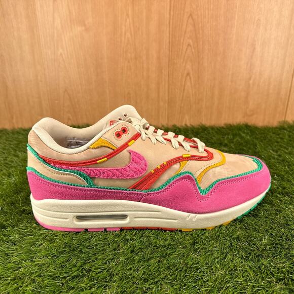 Nike Air Max 1 Familia Running Sneakers FN0598-200 Hemp Men’s Size 14 main image 4
